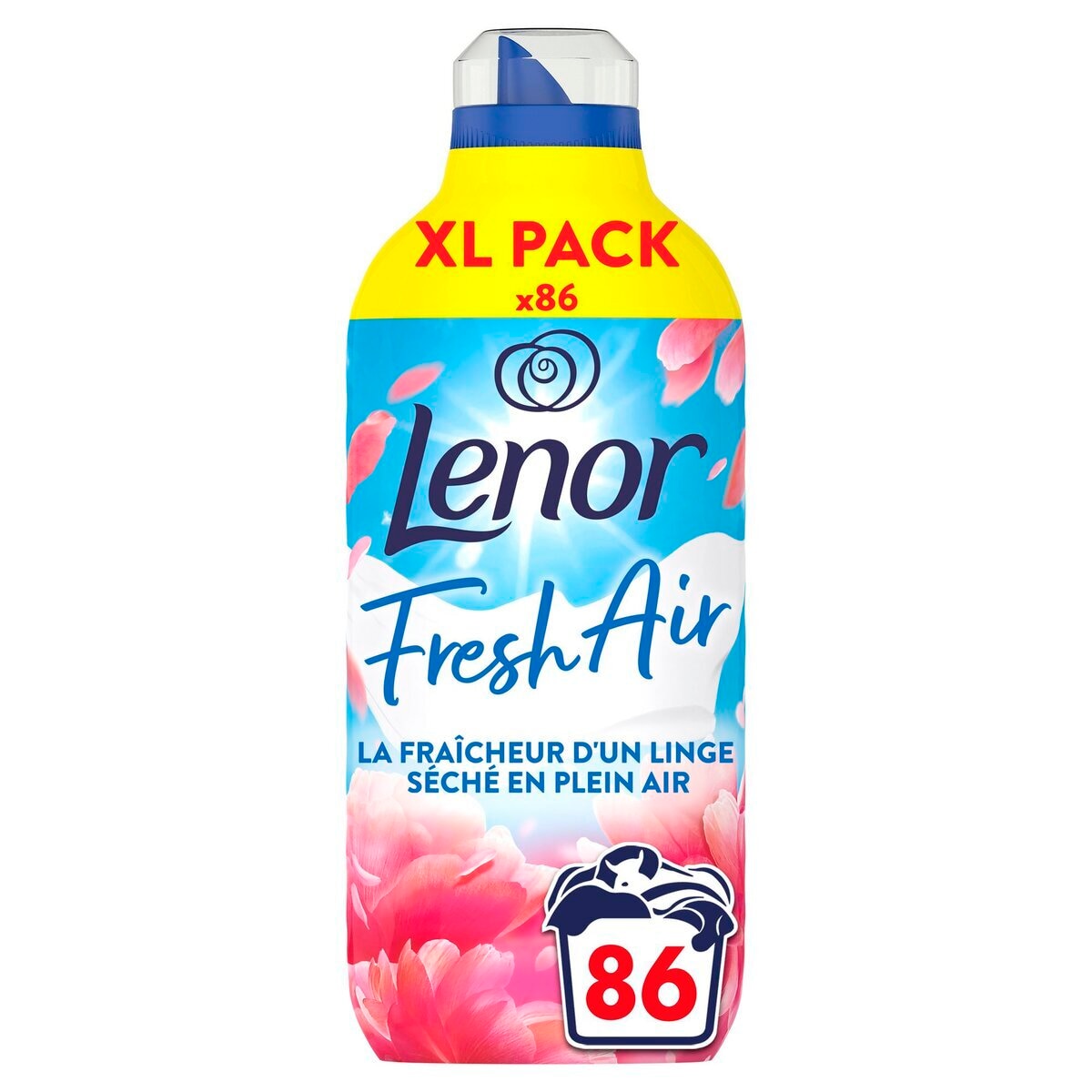 Afbeelding van Lenor Fresh Air Fleurige Bloesem Wasverzachter - 86 wasbeurten