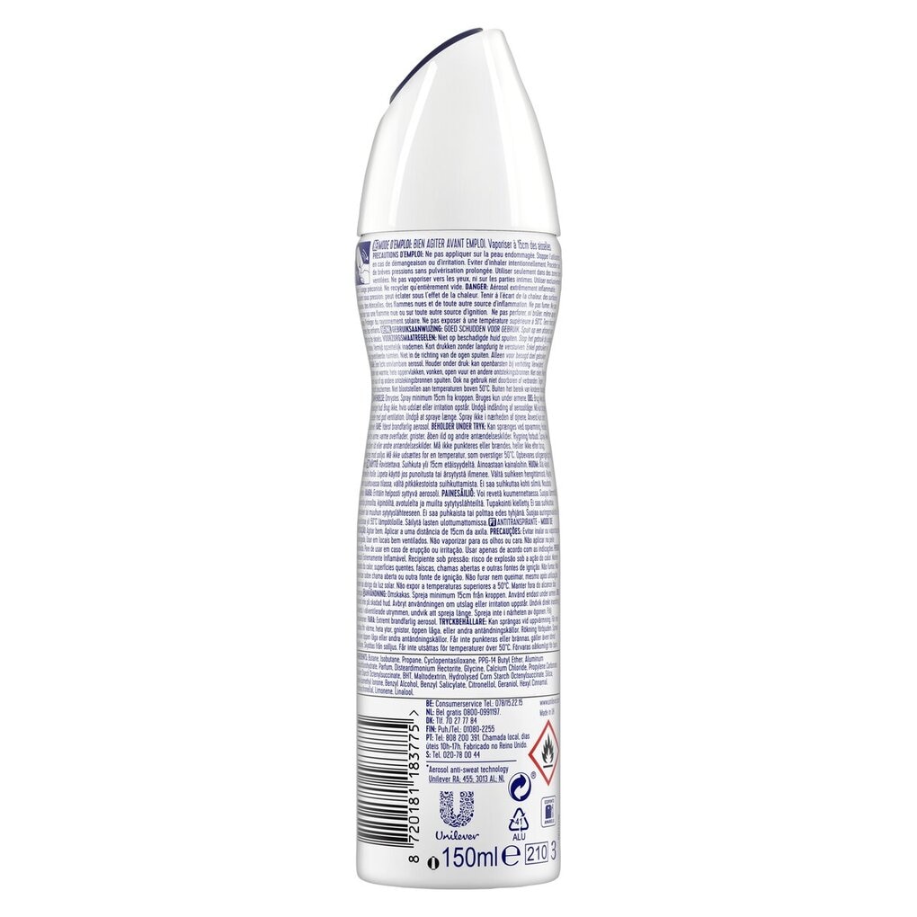 Rexona Women Advanced Protection Invisible Antitranspirant Spray