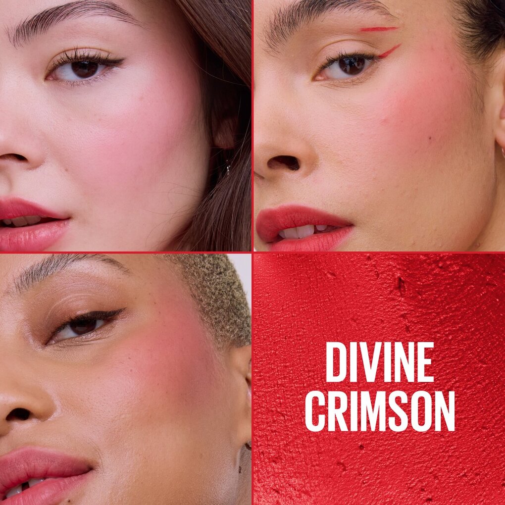 Maybelline New York Cloudtopia Divine Crimson Cheek & Lip Mousse