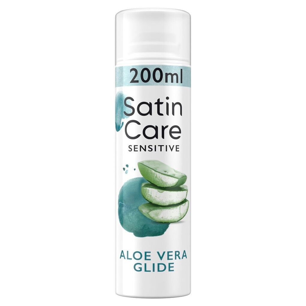 Satin Care Scheergel voor de Gevoelige Huid