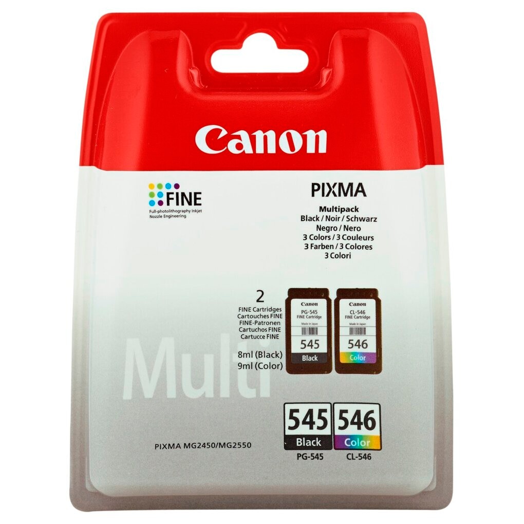 Canon PG-545 / CL-546 Inktcartridges