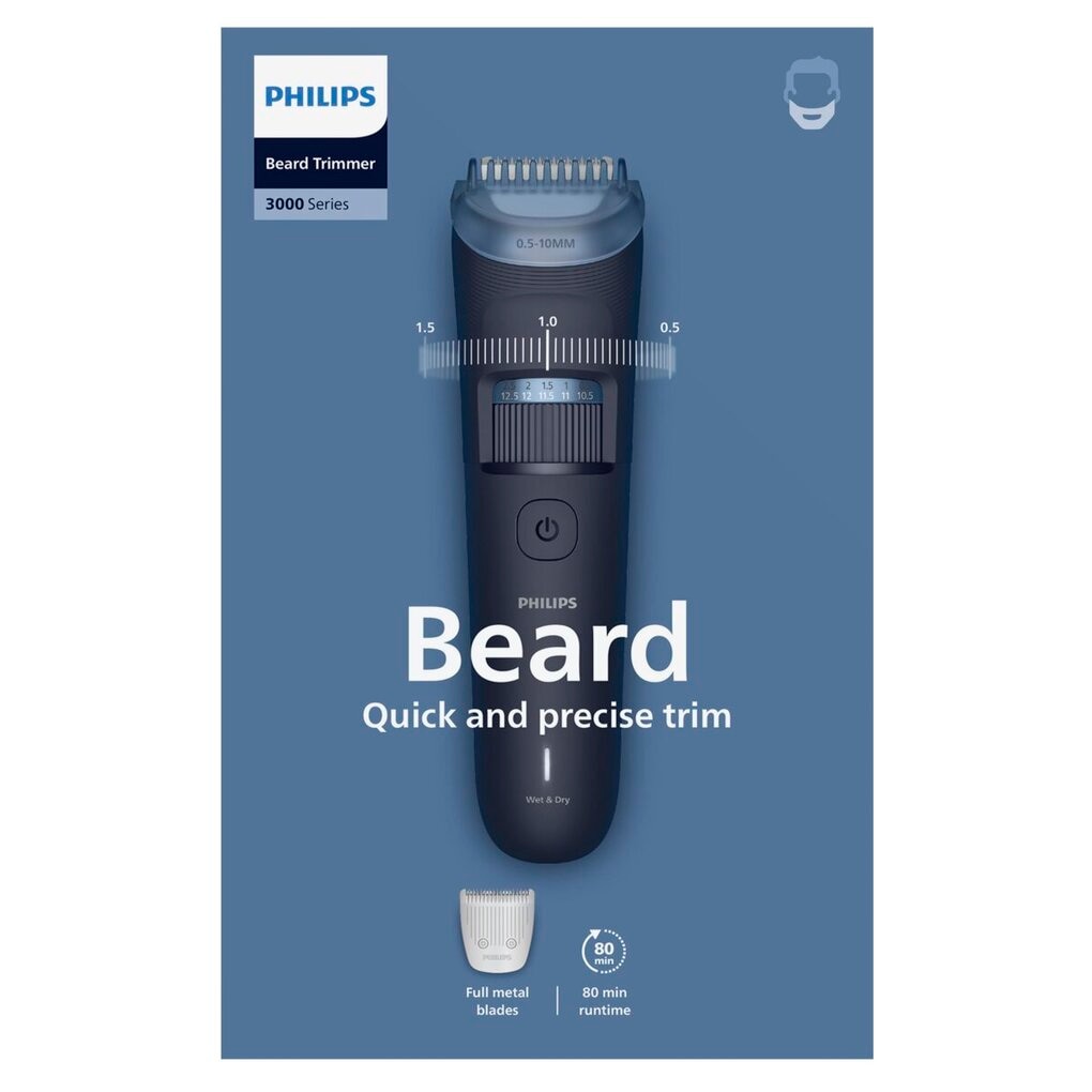 Philips Series 3000 BT3615/15 Baardtrimmer 