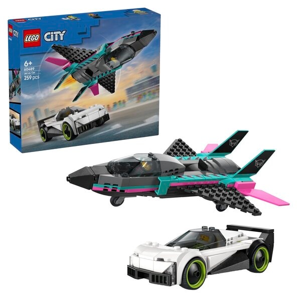 LEGO City 60489 Jet Vs. Car