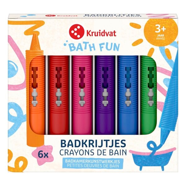 Kruidvat Bath Fun Badkrijtjes