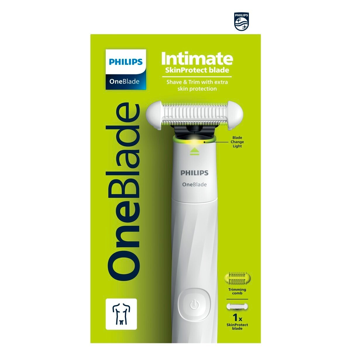 Philips OneBlade Intimate Scheerapparaat