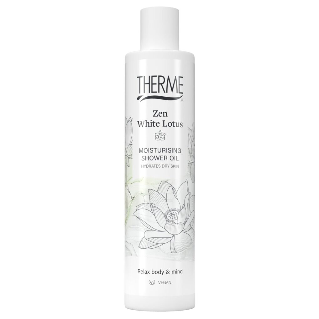 Therme Zen White Lotus Moisturising Shower Oil