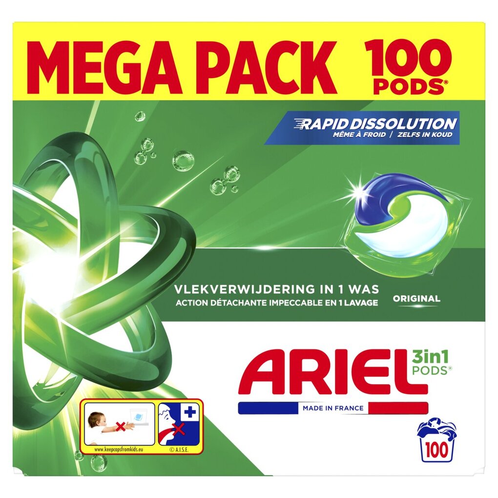 Ariel Original 3-in-1 Wasmiddelpods