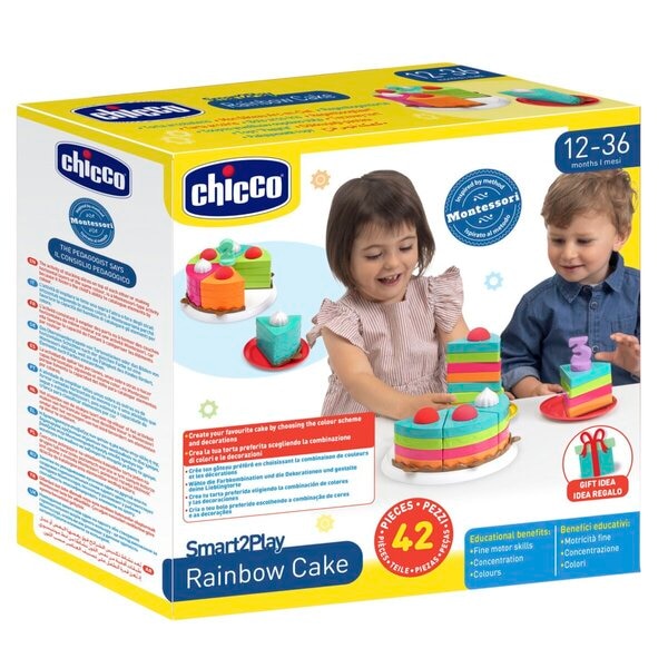 Chicco Smart2Play Rainbow Cake Speelset