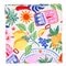 Pauline Wingelaar Strandlaken met Print