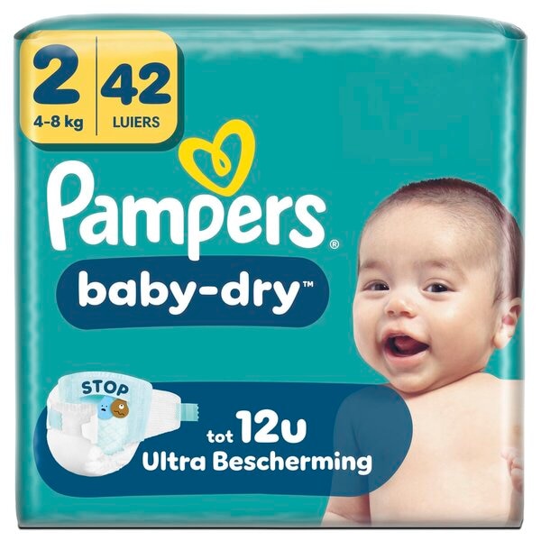 Pampers Baby-Dry Maat 2 Luiers