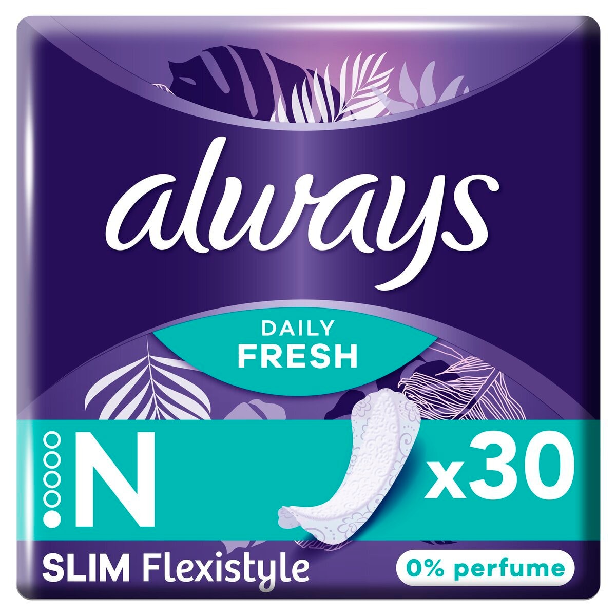 Afbeelding van Always Dailies Fresh Slim Flexistyle Inlegkruisjes - 30 stuks