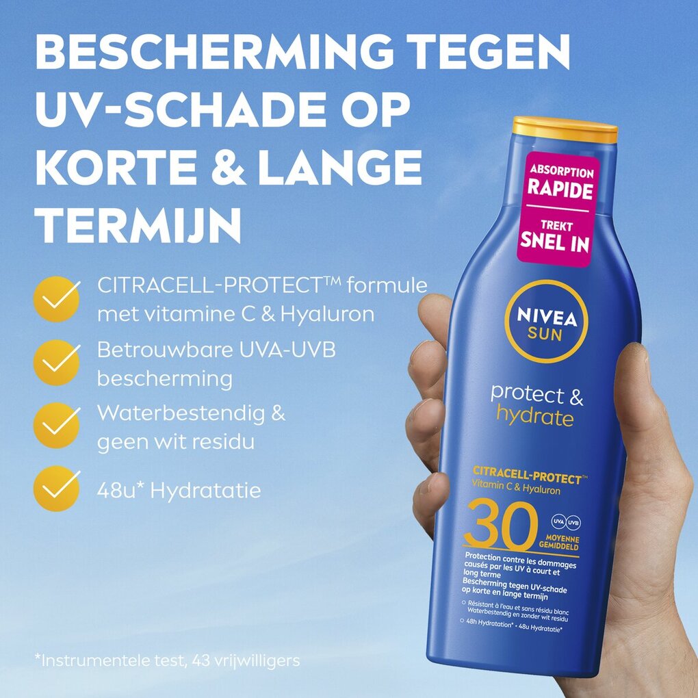NIVEA Sun Protect & Hydrate SPF30 Zonnebrandlotion