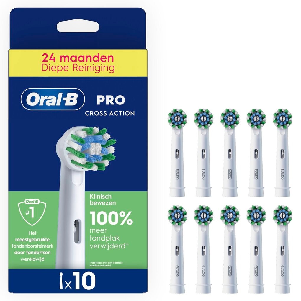Oral-B Pro Cross Action Opzetborstels