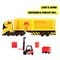 Dickie Toys DHL Vrachtwagen