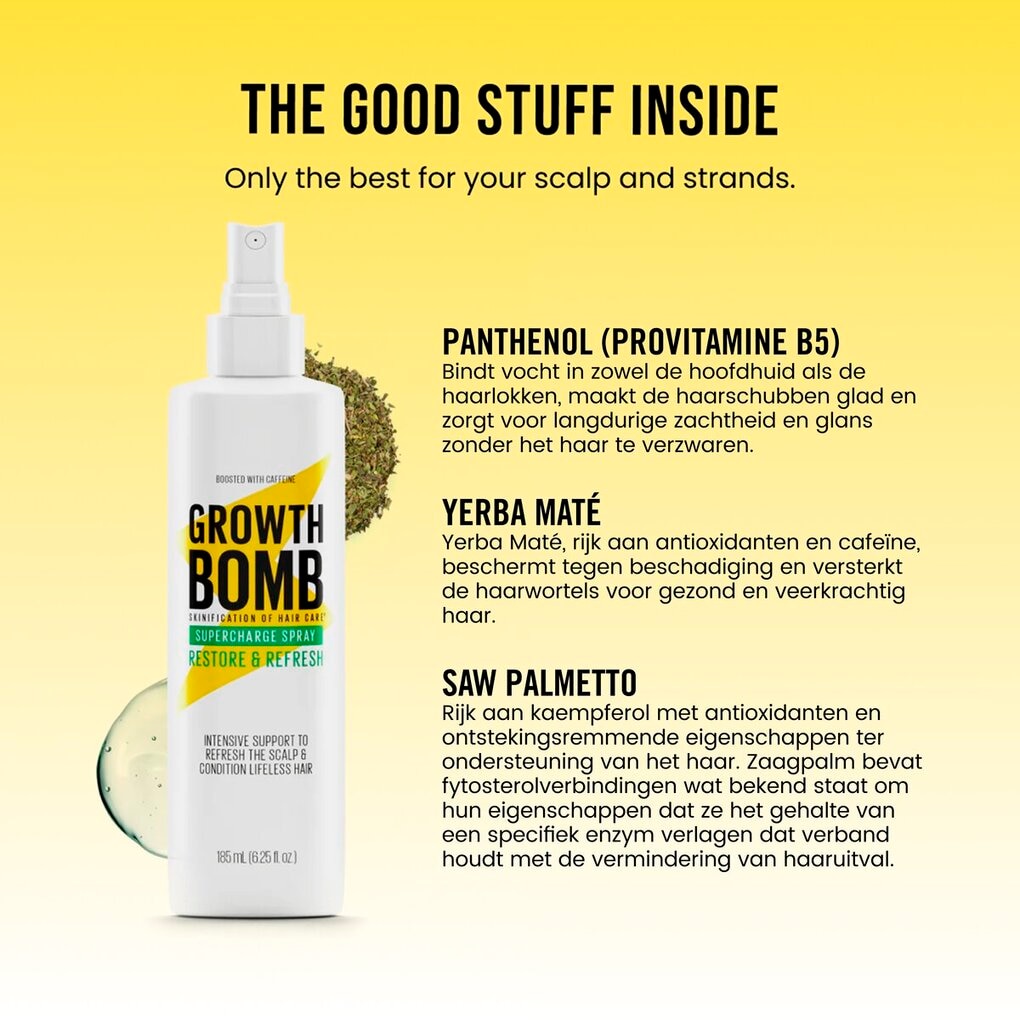 Growth Bomb Restore & Refresh Supercharge Spray