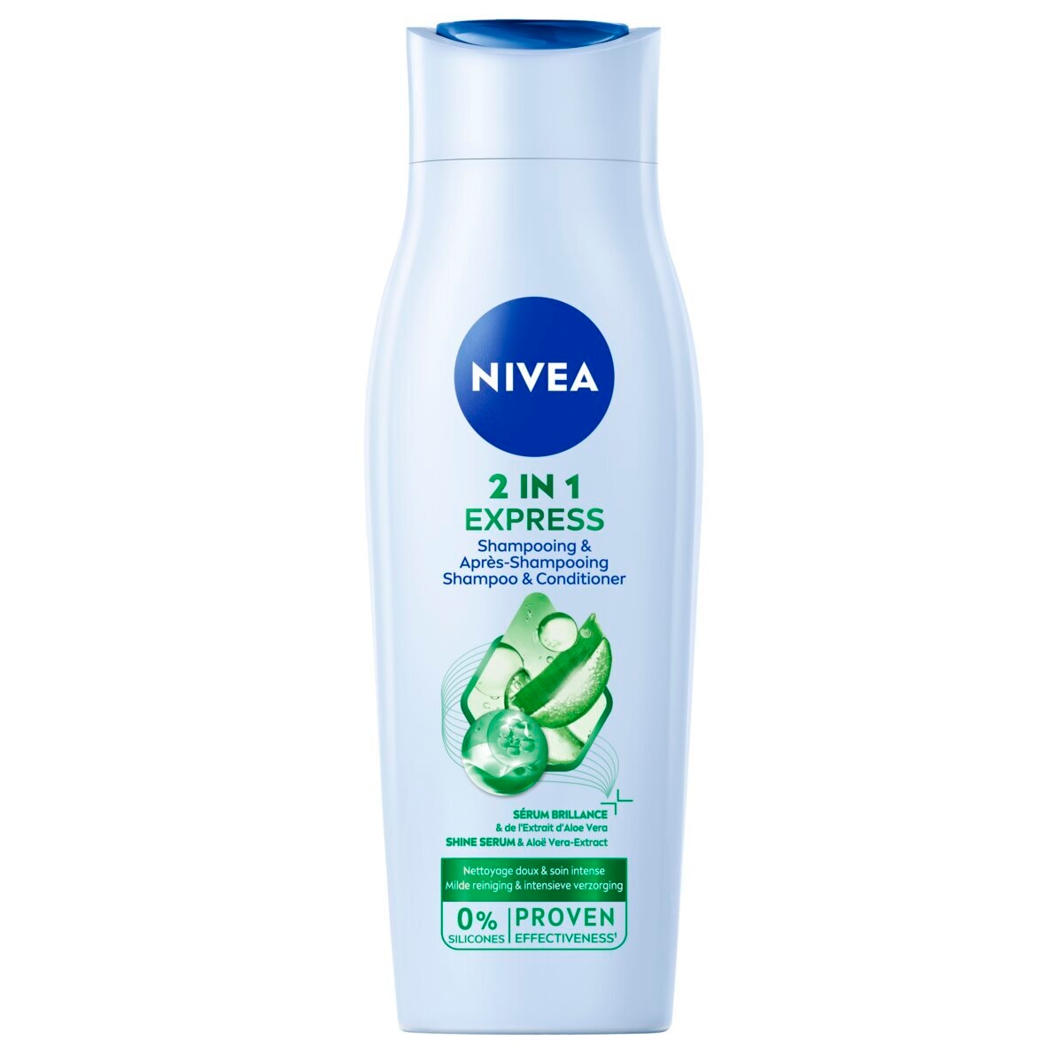 Afbeelding van Nivea 2 in 1 Care Express Shampoo - 250ml