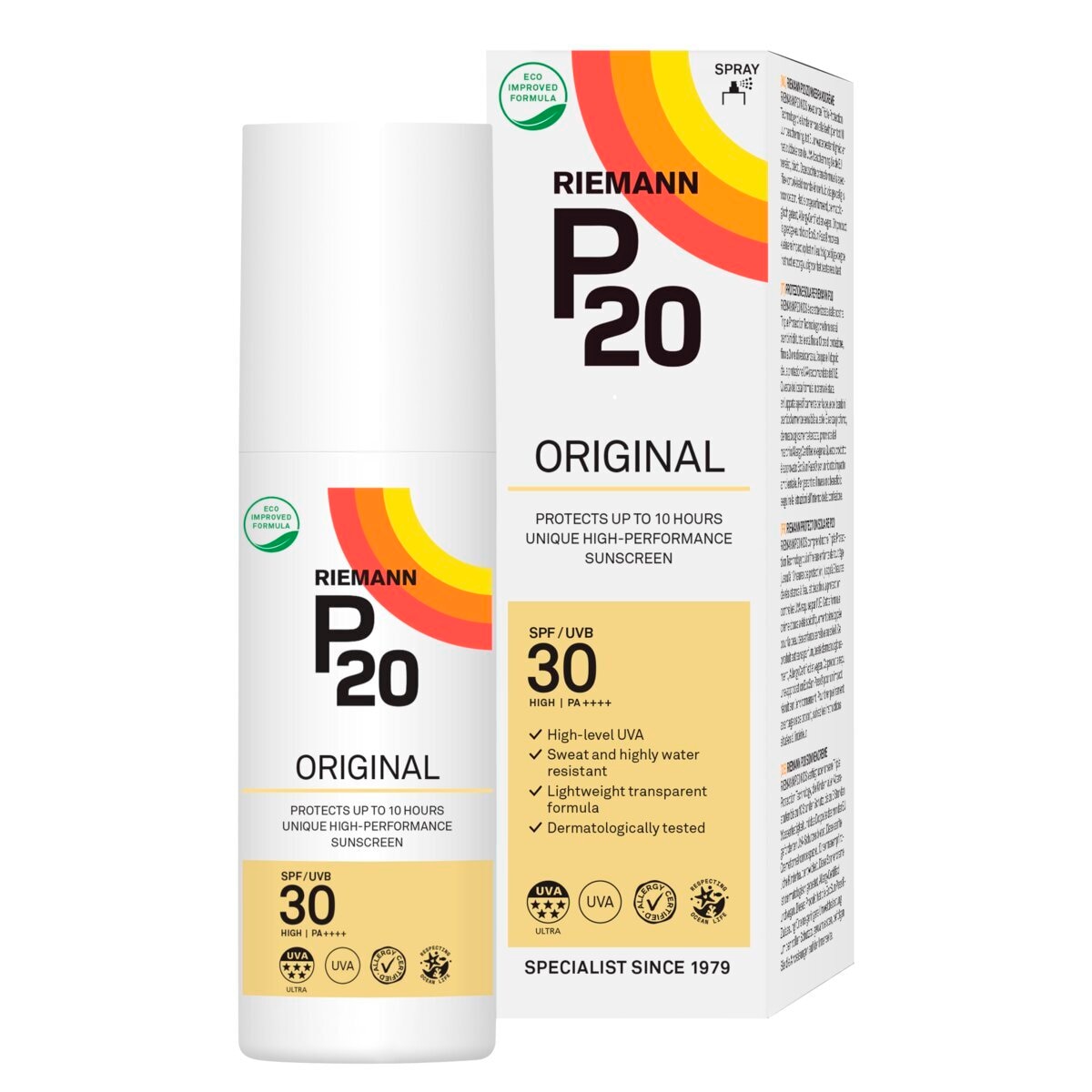 Afbeelding van P20 Original SPF30 Zonnebrandspray - 85ml
