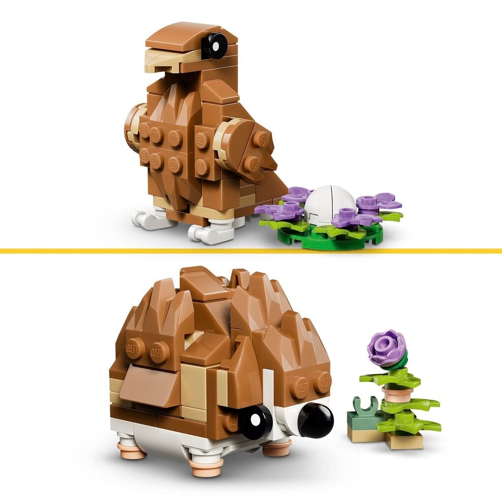 LEGO Creator 31376 3-in-1 Schattige Hamster met Bloem