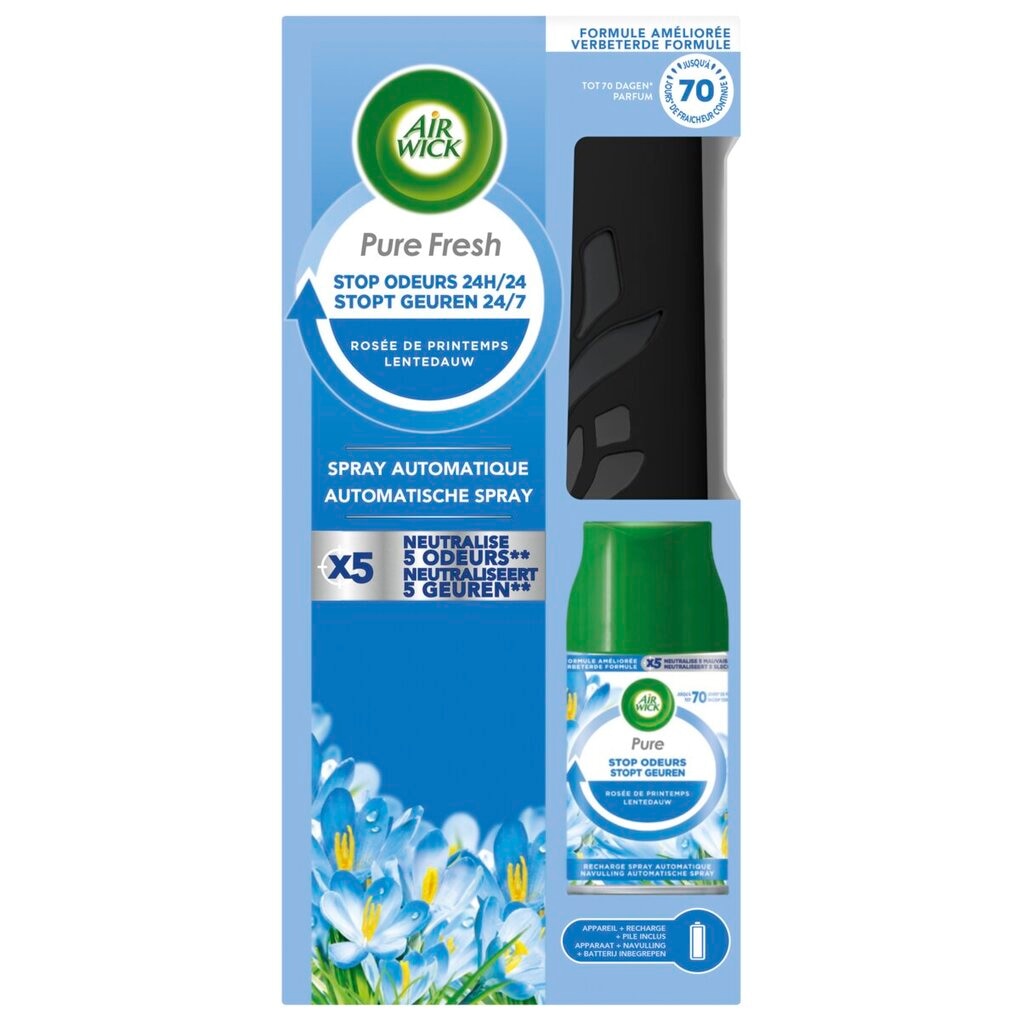 Air Wick Pure Freshmatic Lentedauw Automatische Luchtverfrisser Starterkit