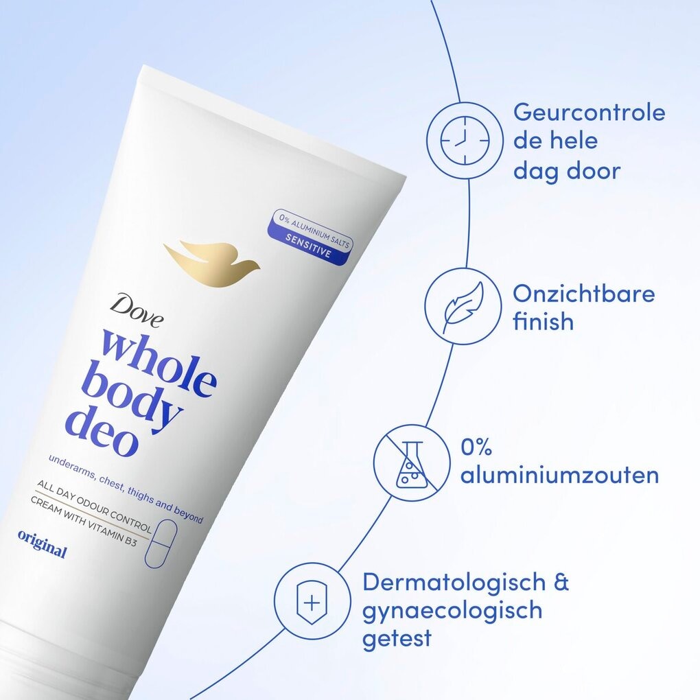 Dove Whole Body Deo Original Deodorant Cream
