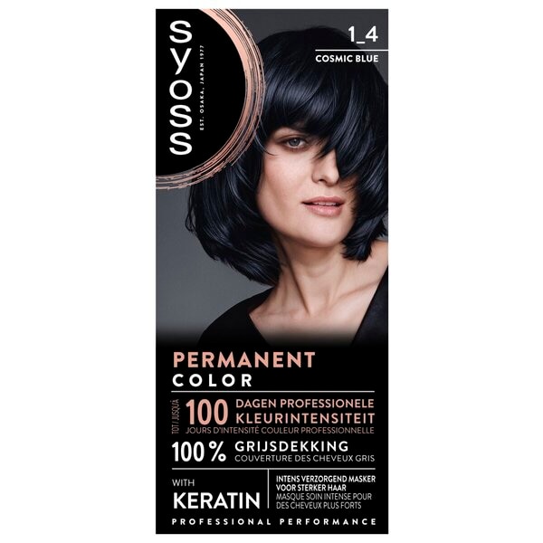 Syoss 1-4 Cosmic Blue Permanente Haarkleuring