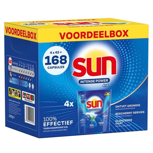 Sun Intense Power Vaatwascapsules