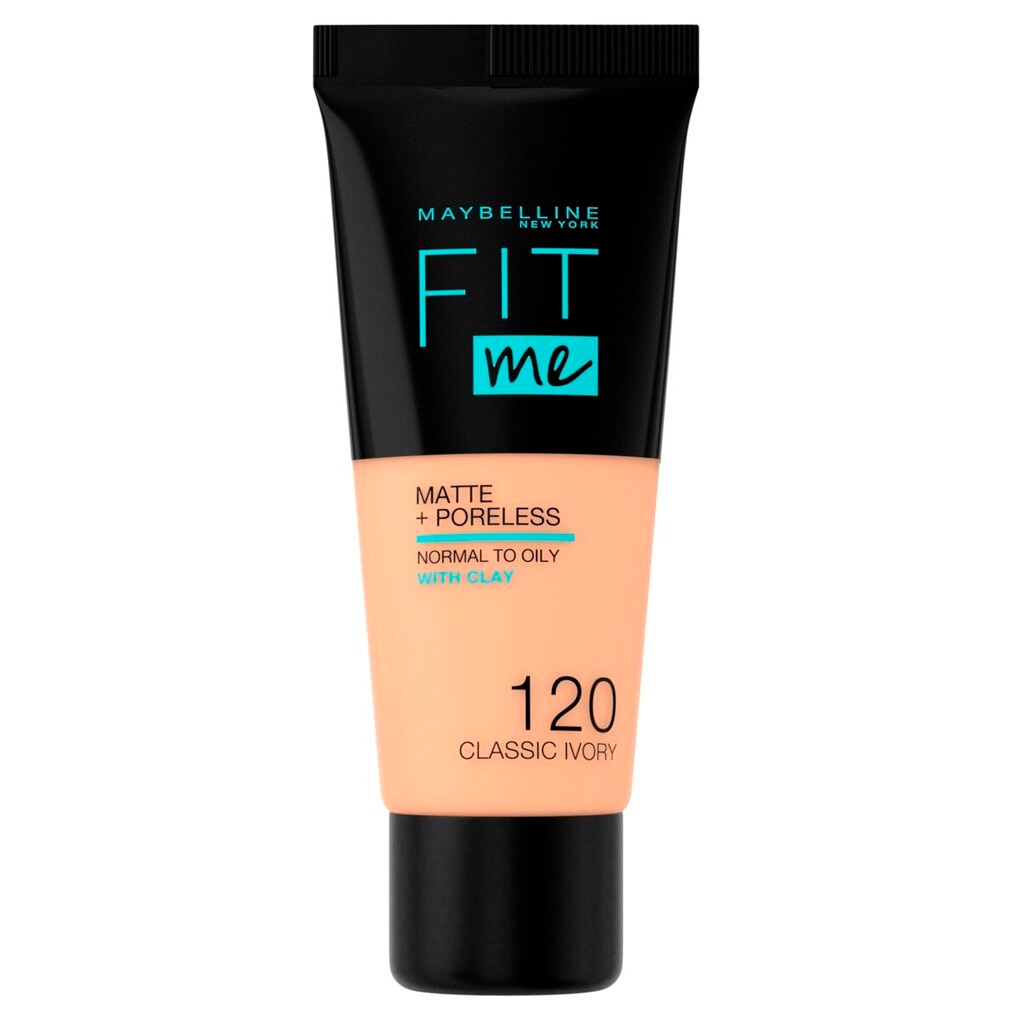 Maybelline New York Fit Me Matte & Poreless 120 Classic Ivory Foundation Maybelline New York Fit Me Matte & Poreless 120 Classic Ivory Foundation