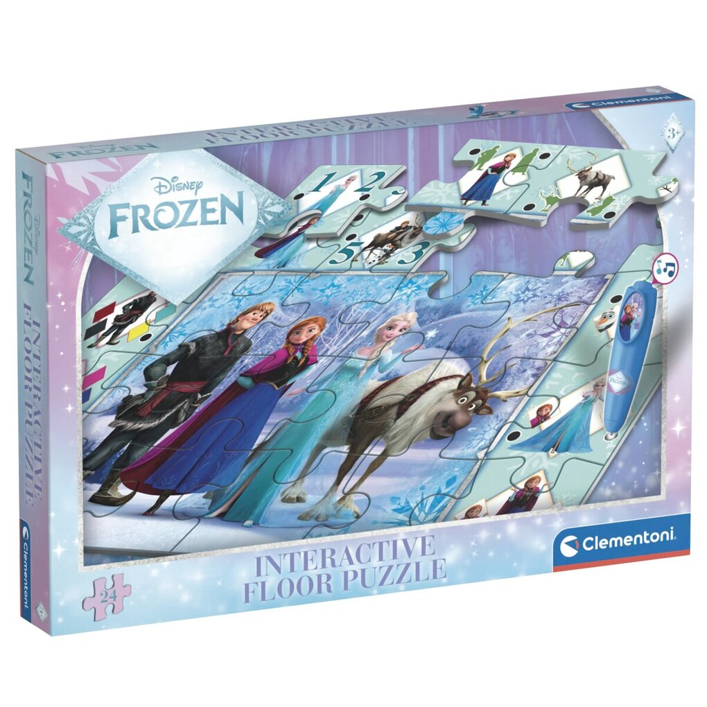 Clementoni Disney Frozen Interactieve Vloerpuzzel Clementoni Disney Frozen Interactieve Vloerpuzzel