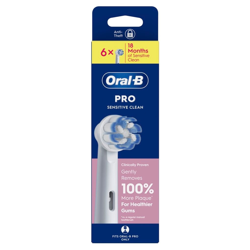 Oral-B Pro Sensitive Clean Opzetborstels Oral-B Pro Sensitive Clean Opzetborstels