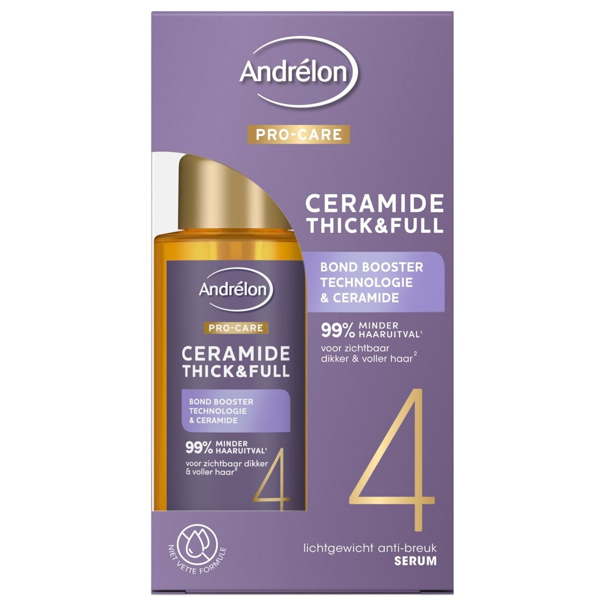 Afbeelding van Andrélon Pro-Care Ceramide Thick&Full Serum - 50 ml