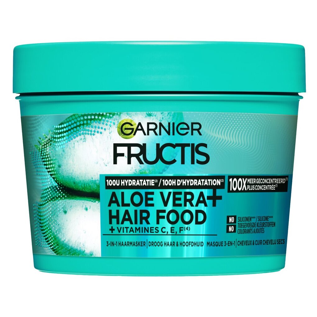 Garnier Fructis Hairfood Aloë Vera Haarmasker Garnier Fructis Hairfood Aloë Vera Haarmasker