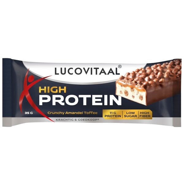 High Protein Crunchy Amandel Toffee Reep