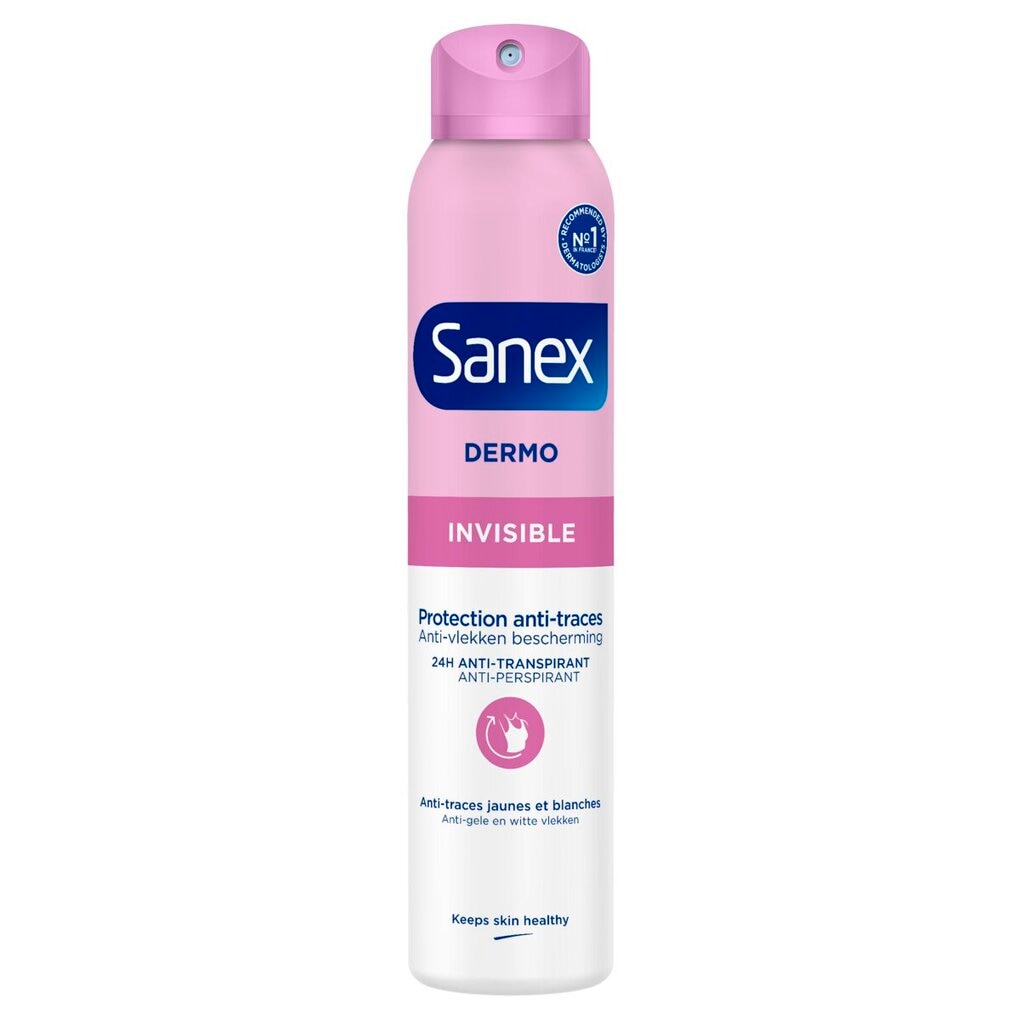 Sanex Dermo Invisible 24-Uur Antitranspirant Spray