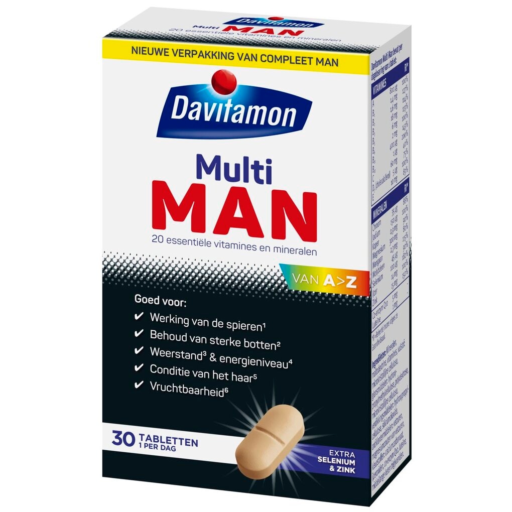Davitamon Compleet Man Tabletten
