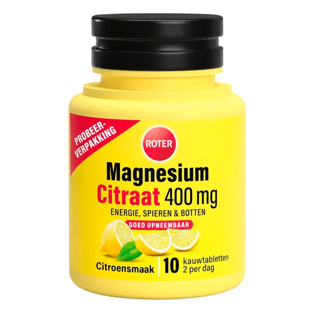 Roter Magnesium Citraat Kauwtabletten Roter Magnesium Citraat Kauwtabletten