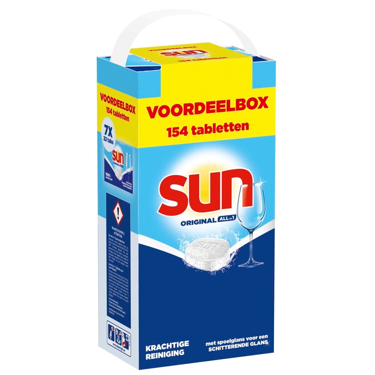 Sun All-in-1 Vaatwastabletten - 154 tabletten