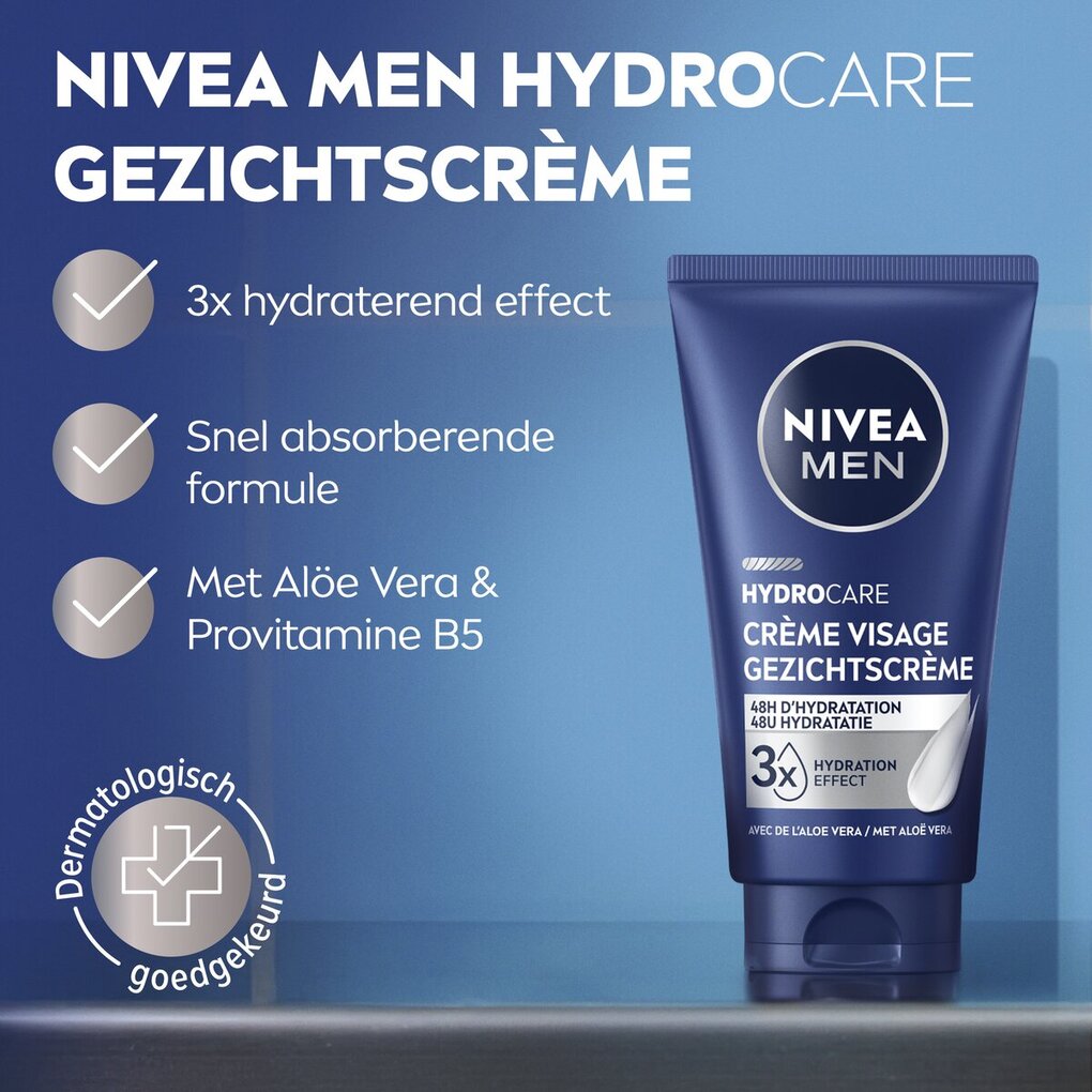 NIVEA Men Hydrocare Hydraterende Gezichtscrème