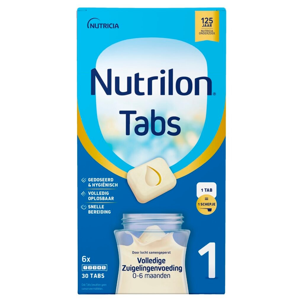 Nutrilon 1 Baby Opvolgmelk 0-6M Tabs Nutrilon 1 Baby Opvolgmelk 0-6M Tabs