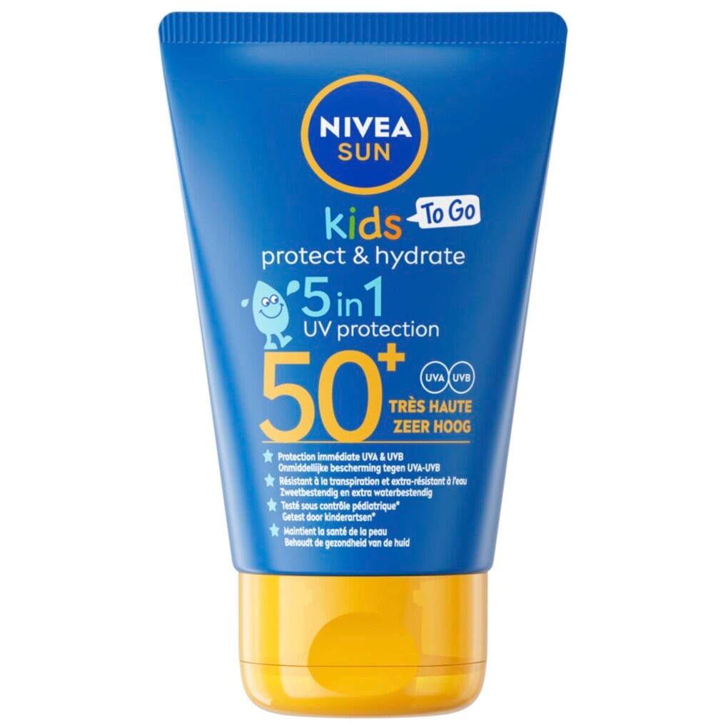NIVEA Sun Kids Protect & Hydrate To Go Size SPF50+ 5-In-1 Zonnecrème
