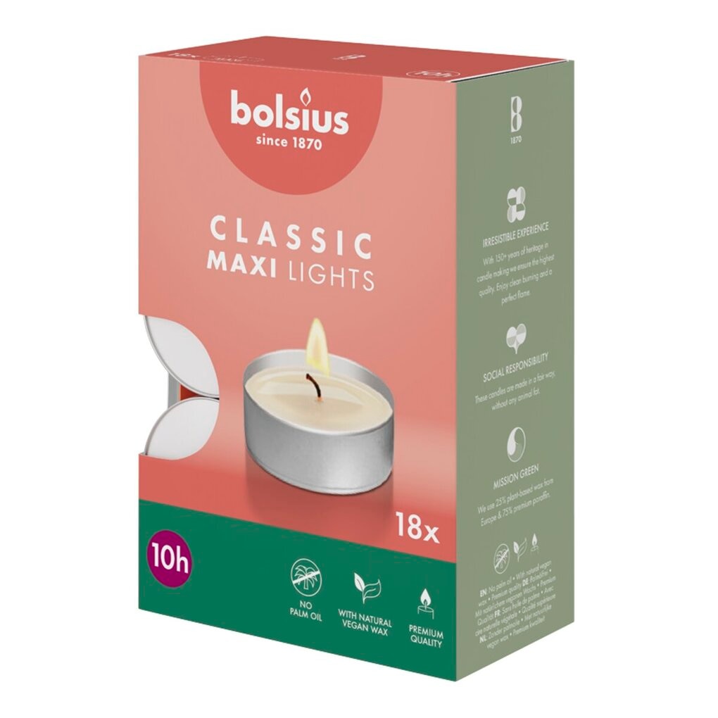 Bolsius Classic Maxi Theelichtjes