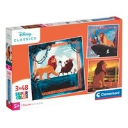 Clementoni Disney Lion King 3-In-1 Puzzel
