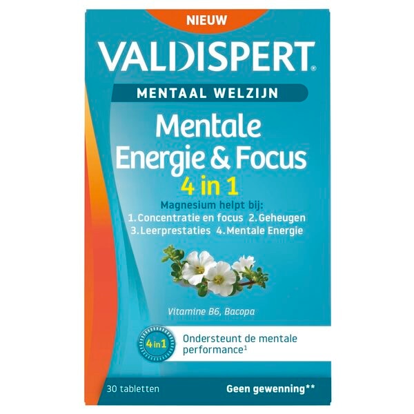 Valdispert Mentale Energie & Focus 4-in-1 Tabletten