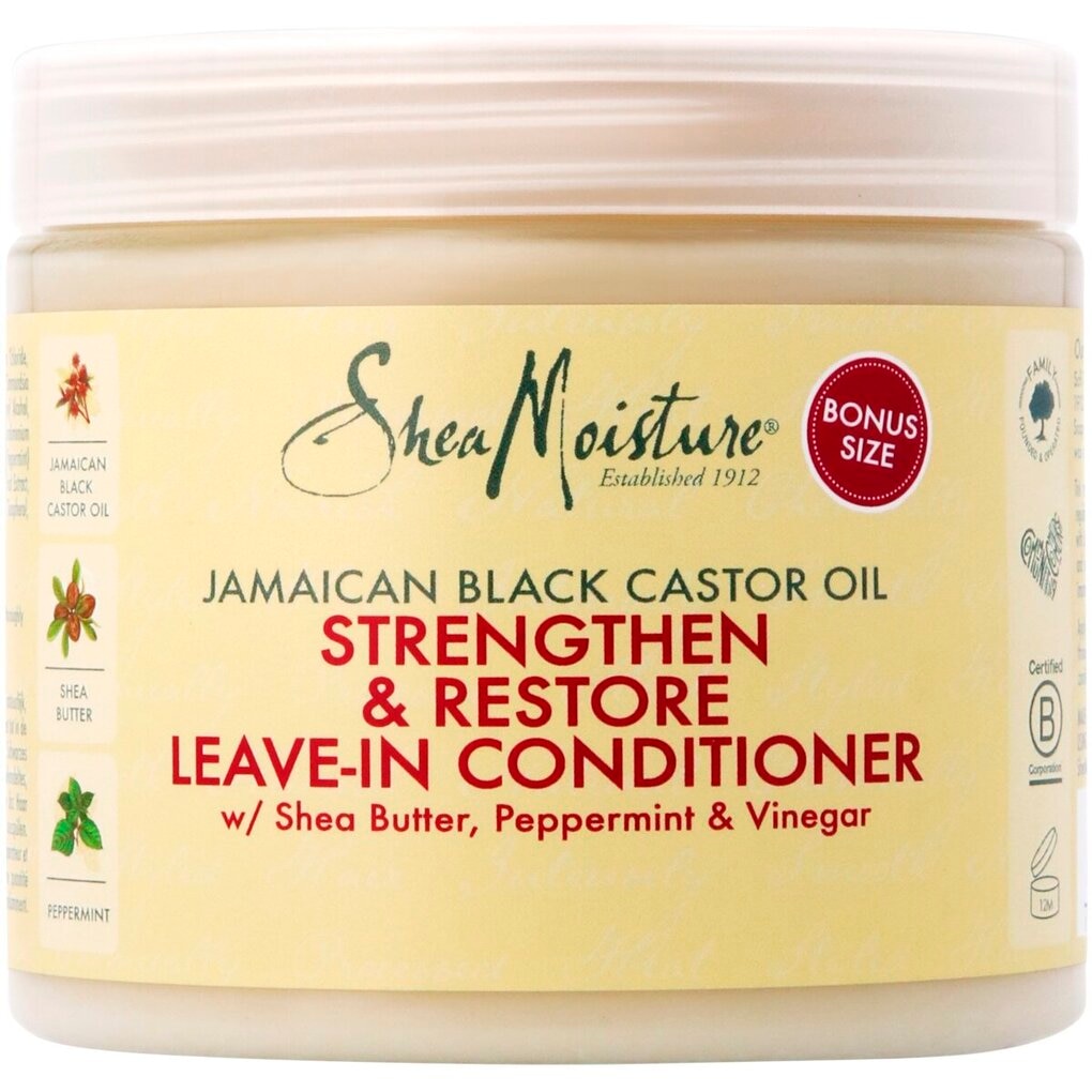 SheaMoisture Jamaican Black Castor Oil Strengthen & Restore Leave-In Conditioner