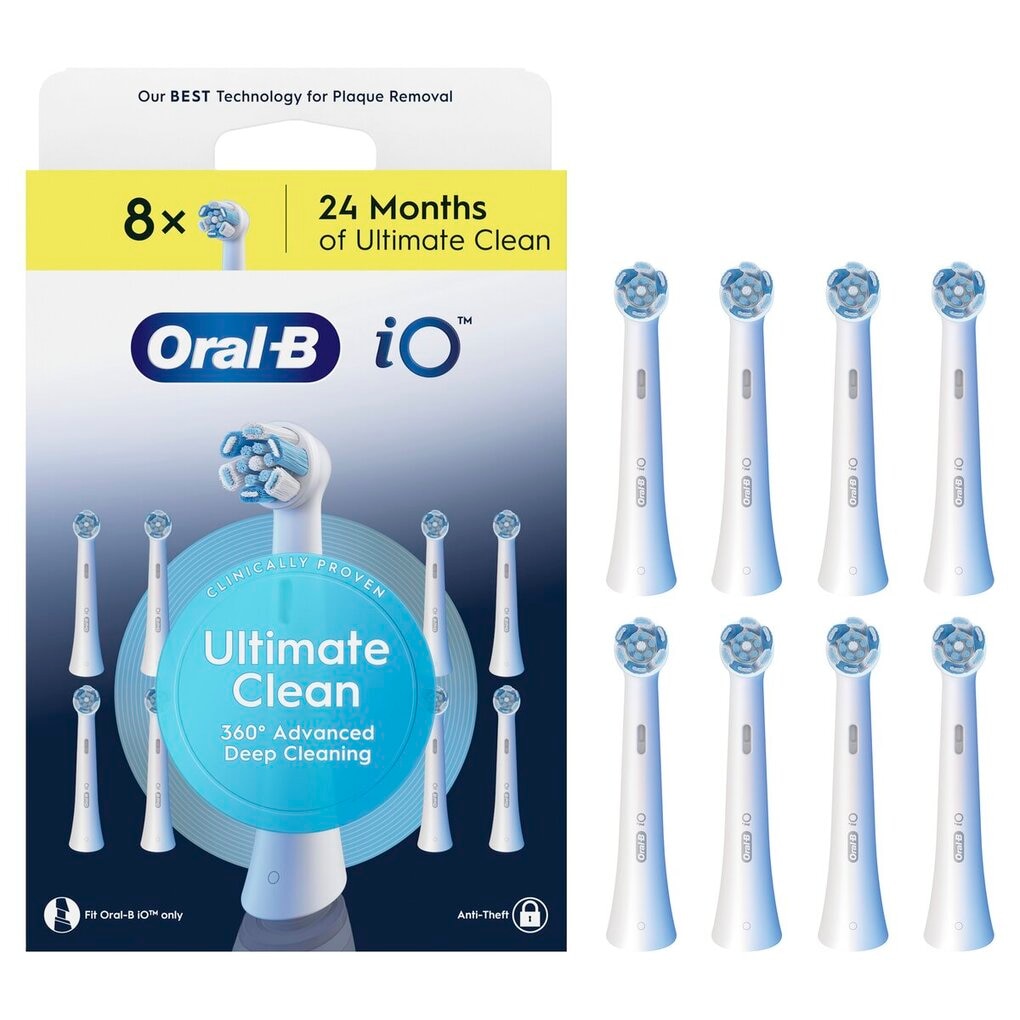 Oral-B iO Ultimate Clean Opzetborstels Oral-B iO Ultimate Clean Opzetborstels