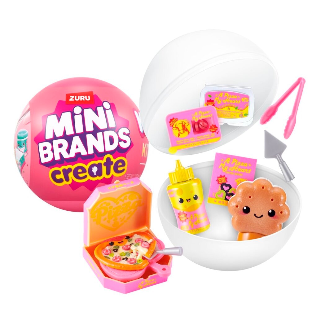 Zuru Mini Brands Create Kawaii Kitchen Capsules Series 1 Zuru Mini Brands Create Kawaii Kitchen Capsules Series 1