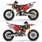 LEGO Technic 42238 Ducati Desmo450 MX Factory