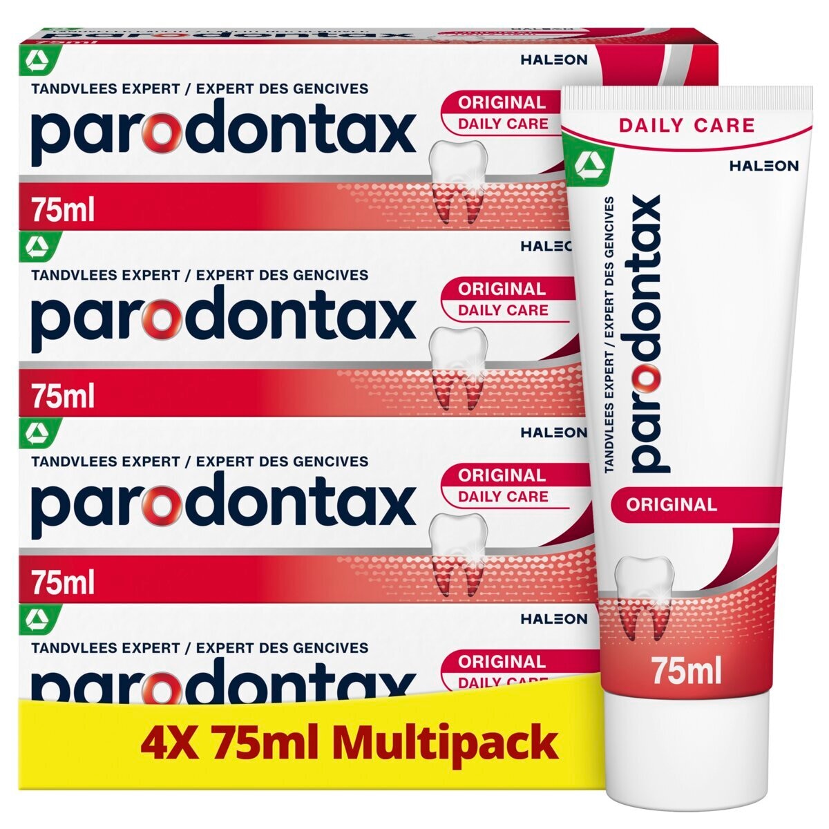 Afbeelding van Parodontax Original Tandpasta - 4x75ml