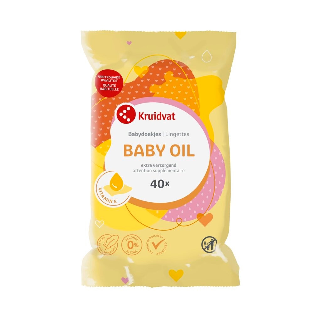 Kruidvat Baby Oliedoekjes Kruidvat Baby Oliedoekjes