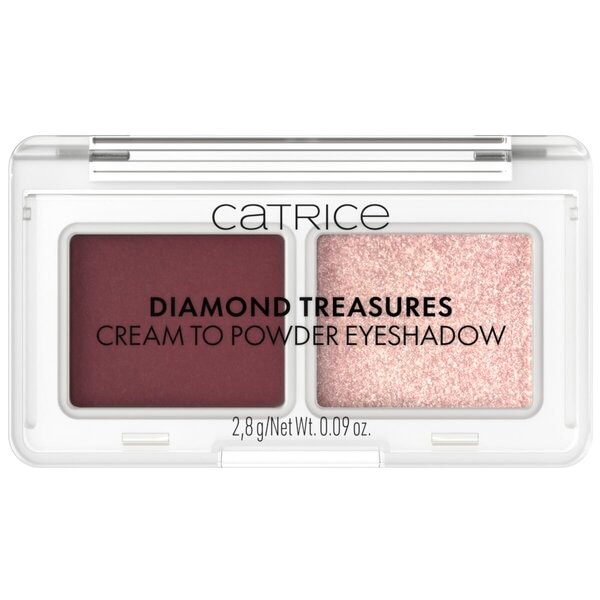 Catrice Diamond Treasures 060 Burgundy Glitz Cream to Powder Eyeshadow