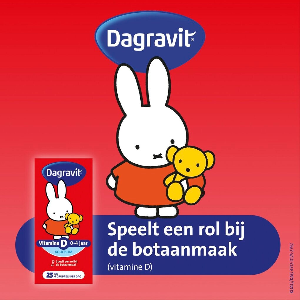 Dagravit Kids Vitamine D Aquosum Druppels